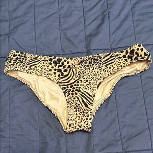 Victoria's Secret Animal Print Bikini Bottoms